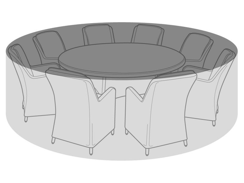 Clearspell Round Garden Furniture Set Cover 285cm Diameter